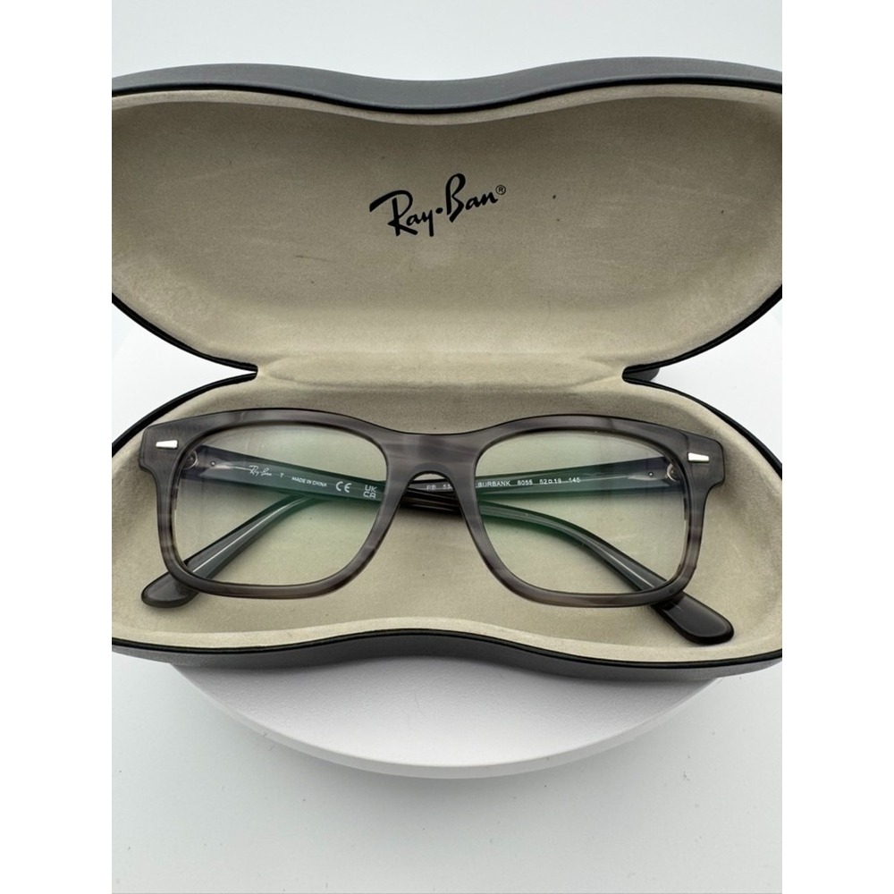 Ray-Ban Eyeglasses Frames Only RB 5383 MR BURBANK 8055 52-19-145 Gray